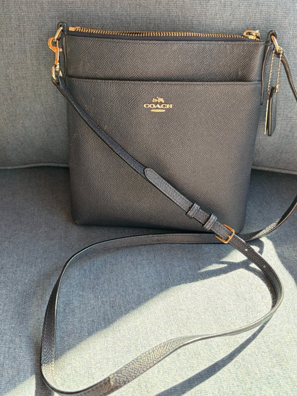 Coach North South Swingpack Crossbody Leather Bag # 52348